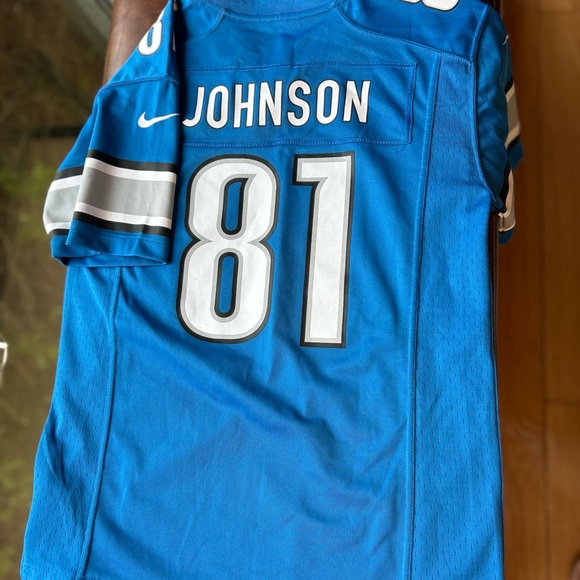 NFL Blue Jersey with Black and White Accents - Picture 4 of 4